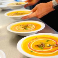 Roasted Winter Squash & White Miso Soup